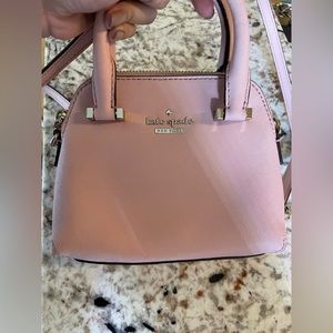 Barbie pink Kate spade purse - adorable small size with handle and large strap
